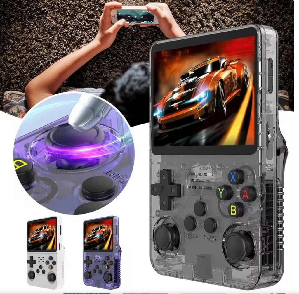 R36S Portable Retro Console – HD Display, OTG Support, Long Battery Life
